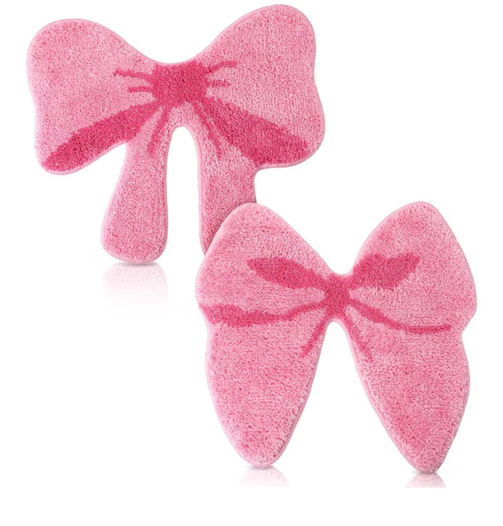 Pink Bow Bathroom
